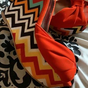 Women’s dress shoes, sandals, platforms.